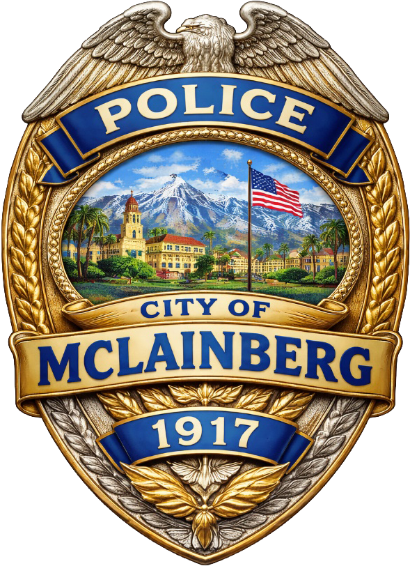 McLainberg Police Department Badge